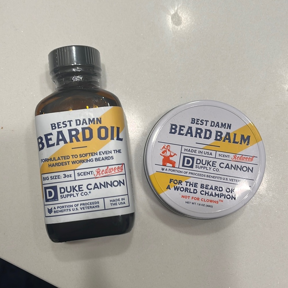Duke Cannon Beard Set
